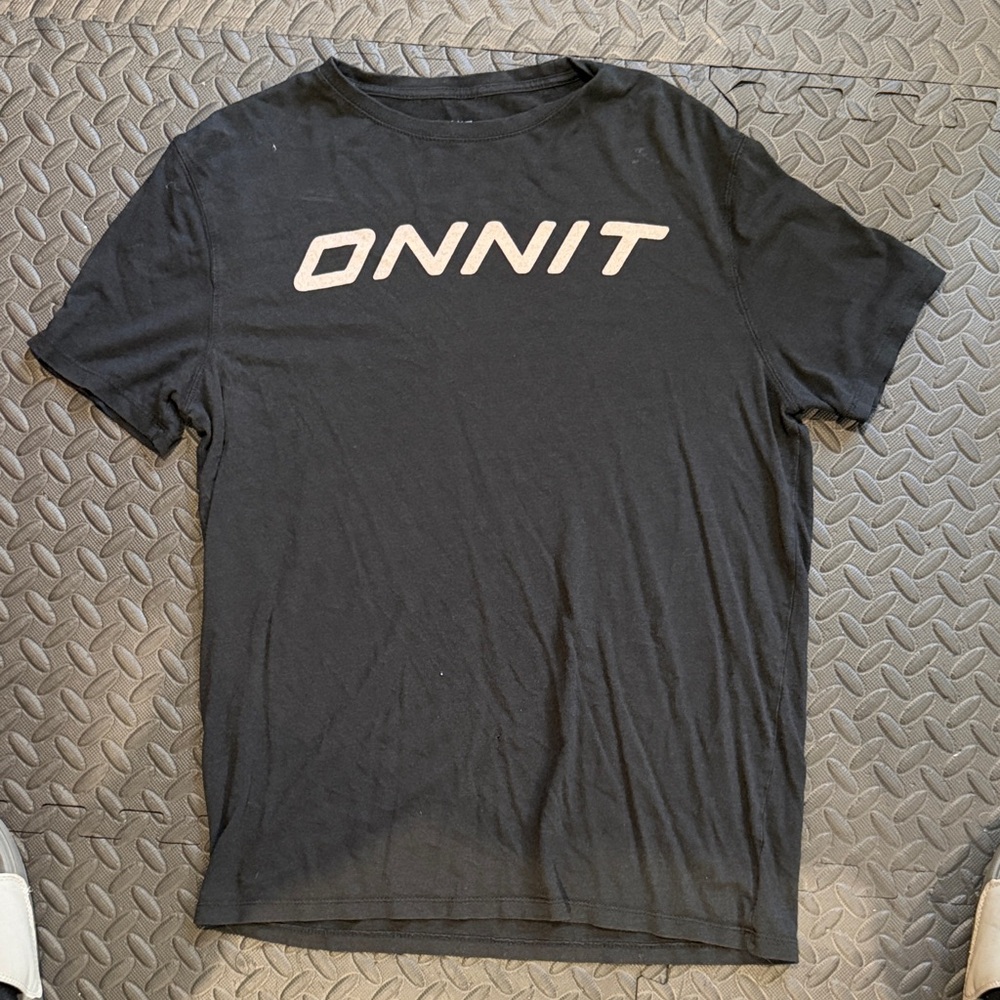 Black Short Sleeve Men's Tee